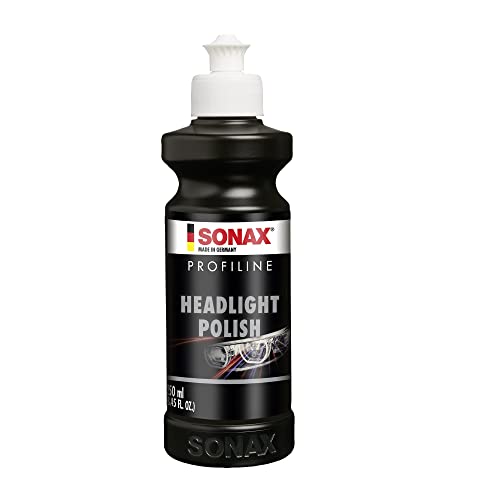 SONAX PROFILINE HeadlightPolish (250 ml) Pasta de lijado para la renovación de faros de plástico | N.° 02761410