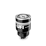 UFI Filters, Filtro Gasoil 24.444.00, Filtro de Combustible Diésel de Recambio, Apto para Coches, Apto para Modelos Nissan