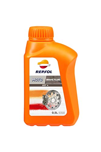 REPSOL Liquido De Frenos Moto Dot 4 Brake Fluid 1/2L