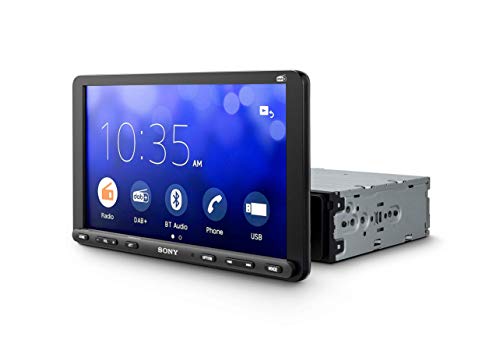 Sony XAV-AX8050ANT,1 DIN con Pantalla táctil de 9 Pulgadas, CarPlay, Android Auto, Weblink 2.0, Dab+, Incluye Antena, Bluetooth
