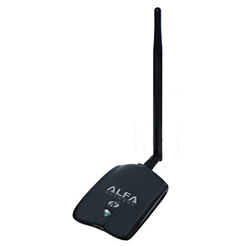 Alfa Network AWUS036NHA - Adaptador USB WiFi, 150 Mbps, 802.11b/g/n, Conector RP-SMA, chipset Atheros AR9271L