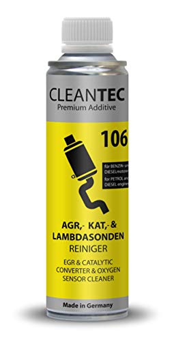 CleanTEC 106 Oxicat - Innovador limpiador de sondas lambda y catalizadores AGR EGR, 300 ml