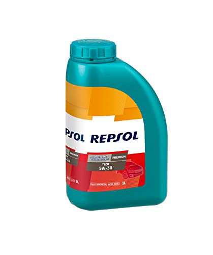 Repsol RP081L51 Premium Tech 5W-30 Aceite de Motor para Coche, 1 L