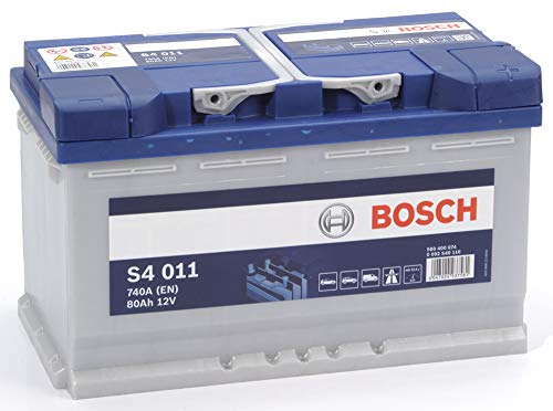 Bosch S4011 Batería de coche 80A/h 740A tecnología de plomo-ácido para vehículos sin sistema Start y Stop