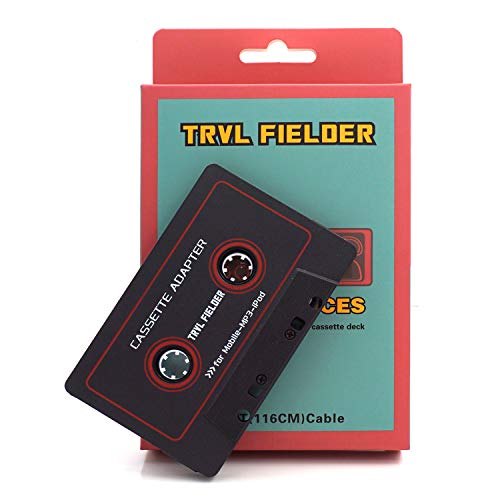 Adaptador Cassette Coche de Audio para automóvil Reshow Premium - Auxiliar al Tablero de Instrumentos, Reproductor de MP3 y teléfono Inteligente
