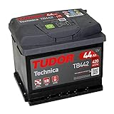Tudor TB442 Batería de coche Tudor 44Ah 420A, Gama Technica