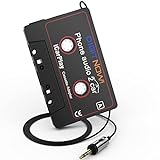DIGITNOW! Adaptador de Cassette para Coche aux en iPods, teléfonos inteligentes, reproductores de MP3 o walkman