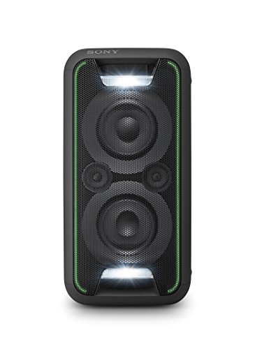 Sony GTKXB5B.CEL - Sistema de Audio (Extra Bass, Bluetooth, NFC, Party Chain, configuración Vertical y Horizontal con Luces), Negro
