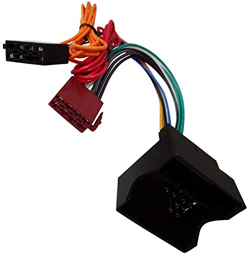 AERZETIX: Adaptador Cable Enchufe ISO para Radio de Coche, vehículos C11158