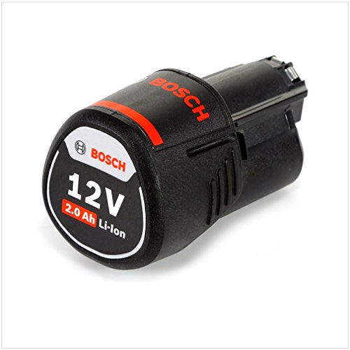 Bosch Professional 12V System GBA 12V - Batería de litio (1 batería x 2.0 Ah, compatible 10,8V / 12V)