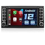 AWESAFE Android 12.0 [2GB+32GB] Radio Coche con Pantalla Táctil 7 Pulgadas para VW Touareg/Transporter T5 Multivan, Autoradio para Volkswagen con Carplay/Android Auto Inalámbrico/Bluetooth/GPS,etc.