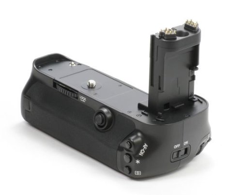 Meike - Empuñadura de batería para Canon EOS 5DS, 5DS R, 5D Mark III como BG-E11 para baterías LP-E6
