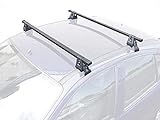 Barras portaequipajes de acero para Volkswagen Golf IV – 3 puertas – desde 1998 hasta 2003