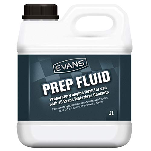 Evans Prep líquido – Waterless preparatoria Motor Flush para todo tipo de motor – 2 litros