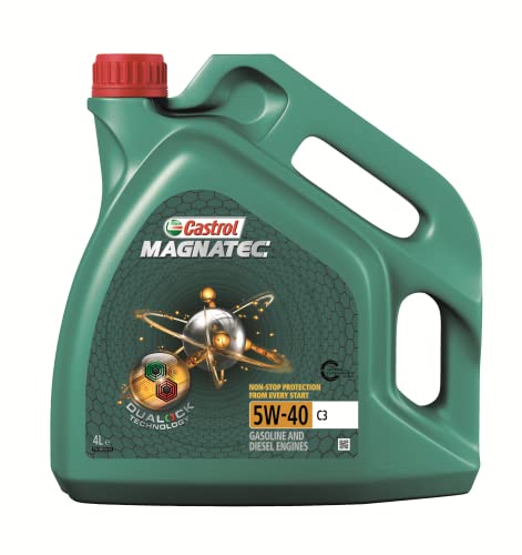 Castrol MAGNATEC 5W-40 C3 Aceite de Motor, Color Verde, 4 L