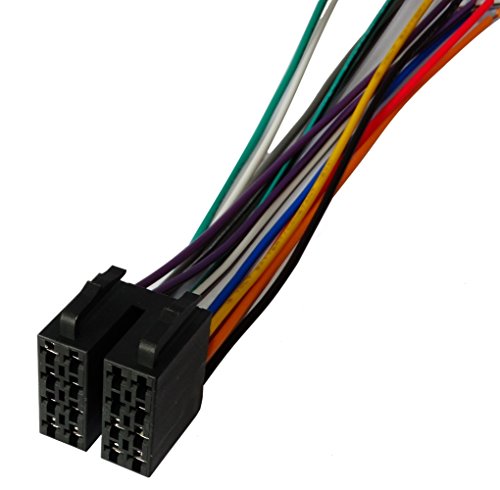 AERZETIX: Cable conectores ISO 13PIN 8+5 universal para autoradio altavoces de coche, vehiculos C11030