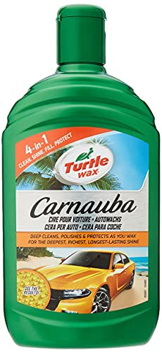 Turtle Wax Cera líquida de carnauba para coche, protección y brillo, 500 ml, 52857