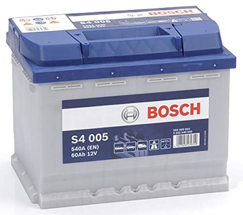 Bosch S4005 Batería de coche 60A/h 540A tecnología de plomo-ácido para vehículos sin sistema Start y Stop