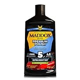 Maddox Detail - Premium Polish - Pulimento para arañazos de coche. Pulimento Coche de Alto Rendimiento para Rayones Profundos en la Pintura del Coche, 500 ml. Reparador Arañazos Coche