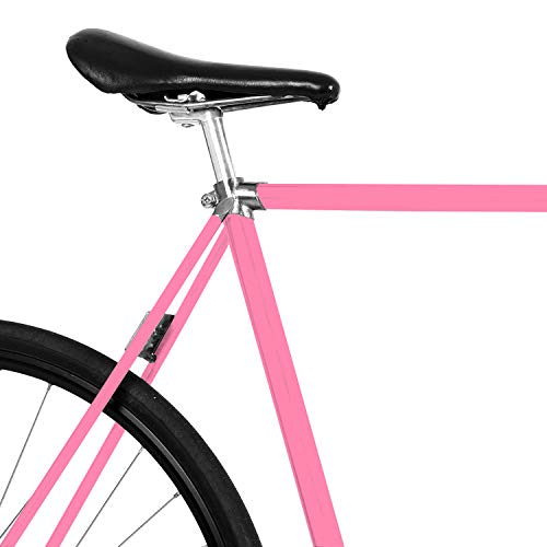 MOOXIBIKE Fahrradfolie glänzend für Rennrad Lámina Brillante para Bicicleta de Carretera, Unisex Adulto, Rosa, 1 x 150 x 13 cm