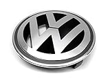 Recambios Originales Volkswagen Emblema parrilla delantera 150 mm (Golf 5, Golf 5 4 motion, Passat CC, Passat Variant, Tiguan)