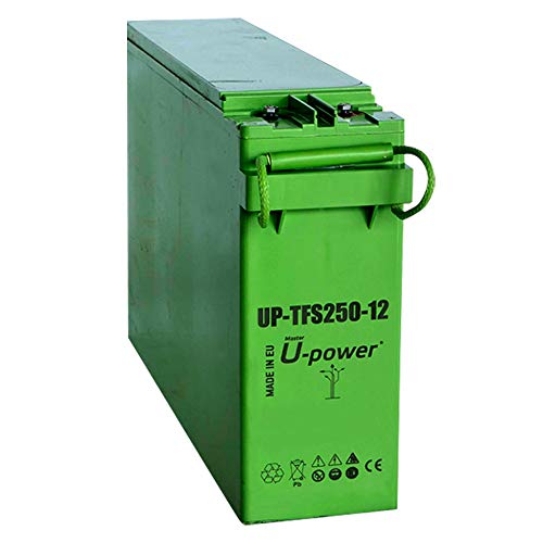 Batería AGM 12v 250AH Fotovoltaica para Instalaciones Solares | U-Power UP-TFS250-12v