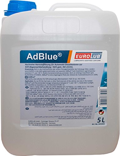 Eurolub AdBlue 845005 Aditivo para Combustible diésel, 5 L