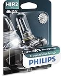 Philips X-tremeVision Pro150 HIR2 bombilla faros delanteros +150%, blister individual
