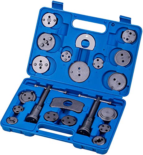 KATSU Kit de herramientas 21 piezas de reparación de frenos reposicionador de pistones de freno reposicionar el pistón de freno