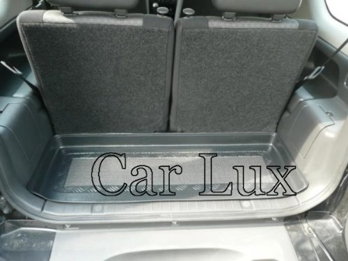 Car Lux AR01071 - Alfombra Cubeta Protector maletero a medida con antideslizante para Suzuki Jimny