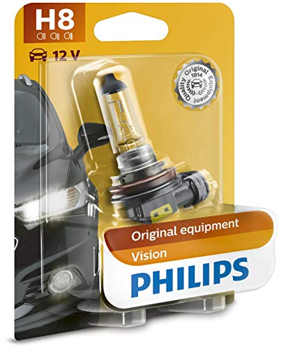 Philips 12360XVB1 Vision - Bombilla H8 para faros antiniebla (1 unidad)