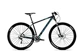 FOCUS Black Forest Bicicleta 29R, sistema de 30 velocidades, para hombre, MTB de 29 pulgadas, 47 cm, Magicblack (negro) mate (azul, azul claro), 2014