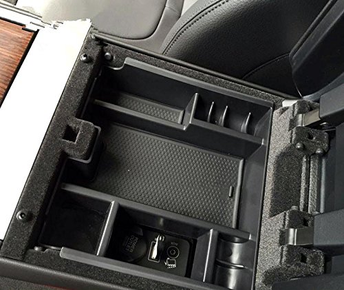 YUZHONGTIAN Caja de almacenamiento de plástico para reposabrazos interior, 1 unidad para XF X250 2010-2015 accesorio de coche