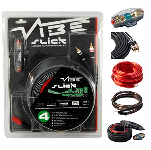 VIBE Audio - Kit de cableado para Sistema de Audio de Coche (2000 W)