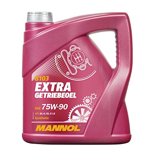MANNOL Extra getriebeoel 75 W de 90 API GL 4/GL 5 LS, 4 L