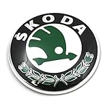 Skoda 3U0853621B MEL – Placa frontal con el logotipo del emblema de Skoda