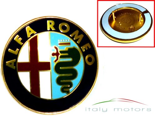 Original Alfa Romeo 33 145 146 Emblema enfriador Barbacoa Scudetto – 60596492