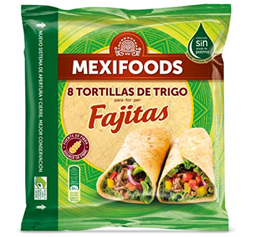 Mexifoods Tortillas de Trigo, 8 uds, 320g