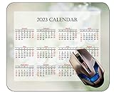 Calendario 2022 año alfombrilla de ratón,pétalos de flores hierba borrosa de goma antideslizante Mousepad MP108