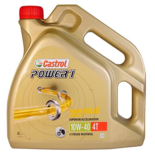 CASTROL - 4T00014/162 : Aceite lubricante motor Power1 4T 10w40 4L