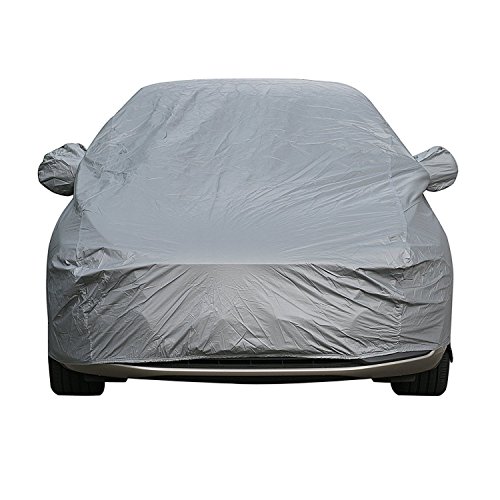 Sipobuy Universal impermeable a prueba de arañazos prueba duradera coche cubierta de algodón transpirable forrado resistente (S: 400*160*120CM)
