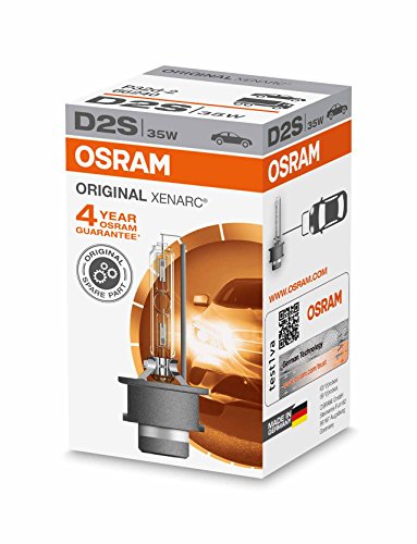OSRAM 66240 XENARC ORIGINAL - Lámpara de xenón, D2S HID, calidad de equipamiento original OEM, 1 unidad